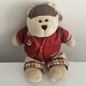 STARBUCKS Bearista bear school boy vintage 2004 33rd edition